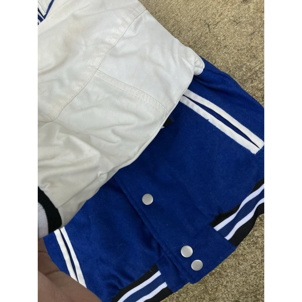 Vintage Indianapolis Colts Reebok Wool Varsity Coat Jacket  Team NFL Boys 8-10